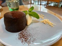 熔岩巧克力蛋糕配冰淇淋-EN SPACE恩空间