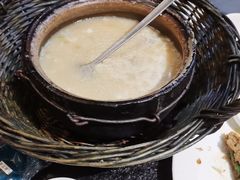 滑蛋牛肉粥-潮三爷砂锅焗海鲜·生腌·海鲜粥(朝晖店)