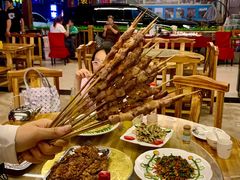 烤羊肉串-途肴·老农饭庄(百里峡店)