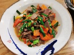 小炒黄牛肉-湘缘道客•湘缘饭店·25年湘菜馆(古墩路店)