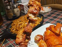 红柳枝孜然羊肉-幸福哟烧鸡·粤菜海鲜私厨(七星路店)