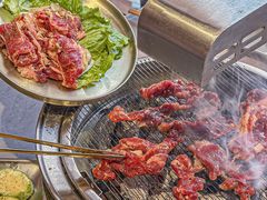 -围炉肉舍•炭烤活鳗•丹东海鲜烤肉(步行街店)