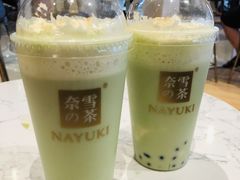 浓郁豆乳宝藏茶-奈雪的茶(青岛卓悦里INTOWN店)