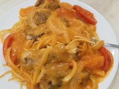 鲜牛肉番茄意粉-喜莲咖啡