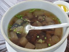 竹笙三菇汤-莲华素食府