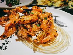 梅干菜油爆虾-韵秋荷(宝山龙湖天街店)