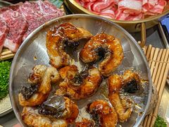 -围炉肉舍•炭烤活鳗•丹东海鲜烤肉(步行街店)