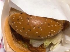 吮指十三鲜小龙虾烤鸡堡/鸡肉卷-肯德基(人民广场店)