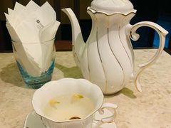 茉莉山楂茶-深圳温德姆至尊酒店·大堂吧·户外花园