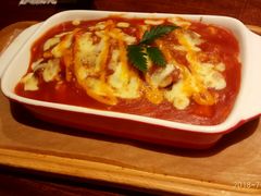 茄酱焗猪扒饭-卡朋厨房(289艺术园区店)