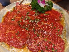 -明洞阿姨·韩式酱蟹烤肉·创意料理(三元桥店)