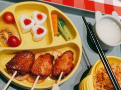 苹果烤鸡翅儿童餐-西贝(深圳卓悦汇店)