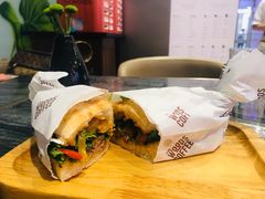 火锅牛肉芝士三明治-THE WOODS 简餐 (国贸商城店)