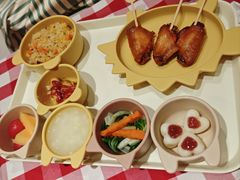 牛肉焖饭鸡翅儿童餐-西贝(科华王府井店)