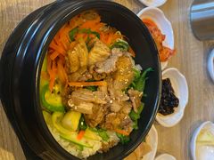 五花肉石锅拌饭-郑阿姨的家·이모네·韩料&烤肉(武川路店)