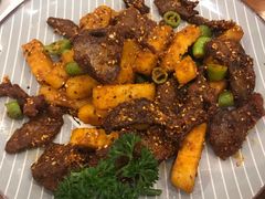牛肉炒米条-全州拌饭馆(断桥店)