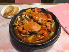 樱花神户蟹煲-樱花里音乐餐吧·牛扒椰子鸡(东圃店)