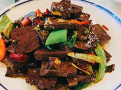 辣炒羊血-三义和酒楼(广渠门店)