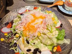 温泉蛋蟹肉色拉-炙柒Sekinana·精致日料(合生汇店)