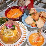 终于吃到很正的泰式饭菜啦！[加油]