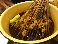 -拈签一笑黄牛肉辣卤串串