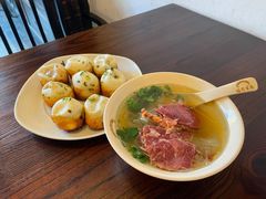 牛肉粉丝汤-哑巴生煎(临顿路店)