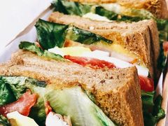 芝香薄切火腿片大嘴三明治-星巴克臻选(郑州中原万达店)