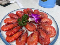 白灼虾-锦里海景海鲜餐厅.三亚老字号(亚龙湾中心广场店)