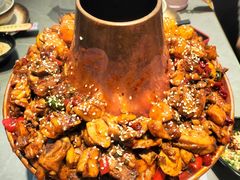 经典火锅鸡-椒椒铜炉火锅鸡(天马店)