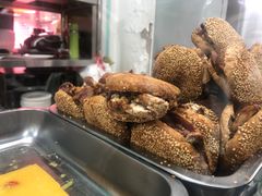 烧饼夹肉-老磁器口豆汁店(天坛店)