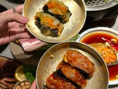 -草家酱蟹炭火烤肉店(珲春南路一店)