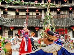 -福建土楼（华安）旅游区•大地土楼群