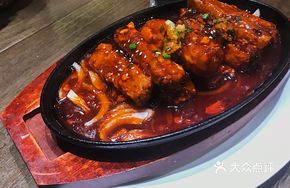 Iron Plate Eggplant Rolls