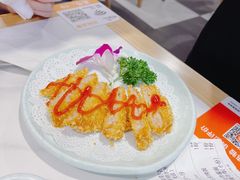蟹饼-猪啊牛呀羊啊铜盘烤肉(正大广场店)