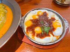 石板鸡蛋豆腐-鑫日千里马朝鲜族小馆(总店)