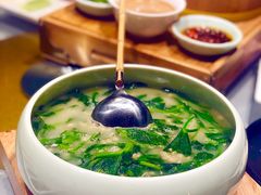 豆汤豌豆尖-京味斋·北京烤鸭(华威桥北工大店)