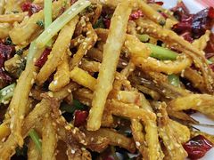 干煸藕丝-小民大排档(马场角横路店)