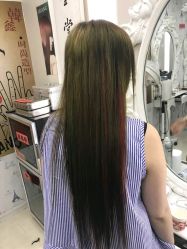 -韩鑫烫染接发·收长头发