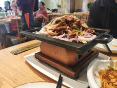 葱爆羊肉-山东宾馆·齐鲁苑餐厅