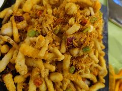 蛋黄肉松白玉菇-大眼锅贴水饺(河东店)