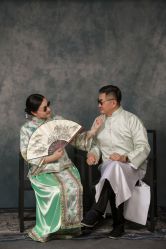 -时光纪亲子全家福照相馆(静安店母女写真父母纪念照)