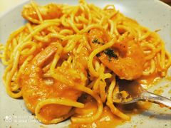 鲜虾茄汁意大利面-红小满休闲餐厅(十全街店)