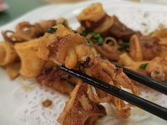 椒盐鱿鱼筒-裕兴酒家·34年老字号
