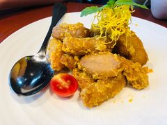 高邮咸蛋黄炒南瓜-镇江苏宁万豪酒店-苏筵中餐厅
