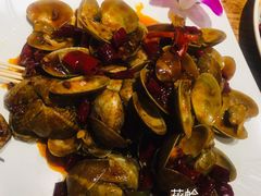 香辣炒花蛤-福苗小骆驼烧烤(莲湖路店)