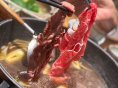 京都雪花牛肉寿喜锅-花潮料理艺食馆(世欧广场店)