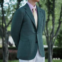 点击看大图 -怒马会 全麻衬西装高级定制