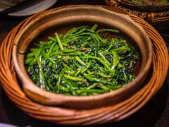 啫啫虾酱空心菜-熠盛粤味·顺德桑拿鸡(永康路店)
