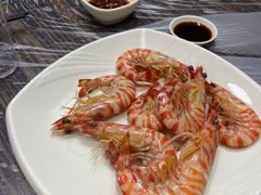 白灼花竹虾-富来美食