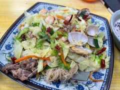 海鲜炒兴化粉-福州人铭小吃